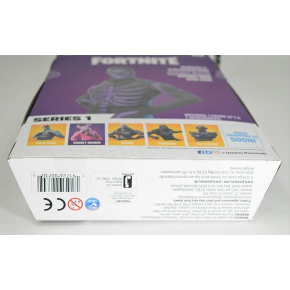 FORTNITE Legendary Series Skull Trooper Purple Glow Action Figure Rare - Picture 12 of 12